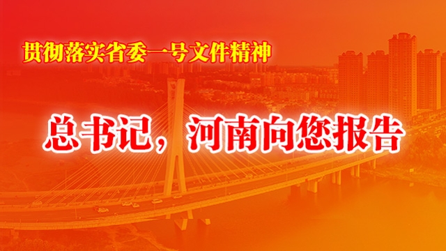 總書記，河南向您報告