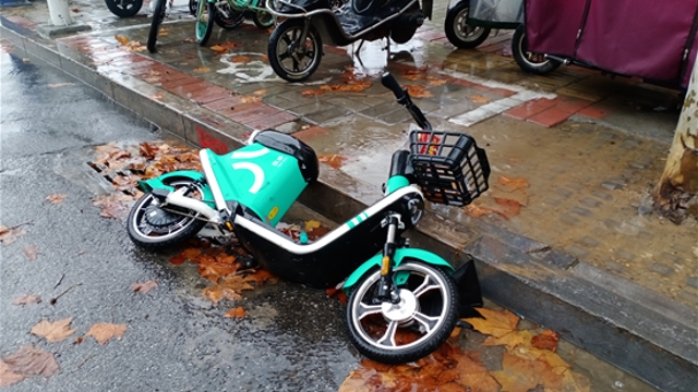 請把車子放好吧！